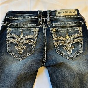 Rock Revival Ligeia boot size 28 boot cut jeans
Bedazzled, embroidered, like new